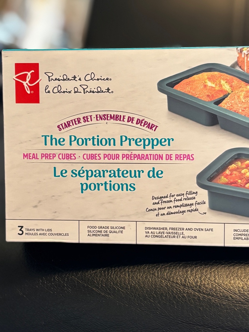 🆕 The Portion Prepper Meal Prep Cubes/Food Grade Silicone/Food Storage